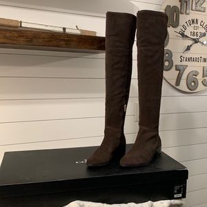 Coach size 8 brown boots- tall - new - never worn
